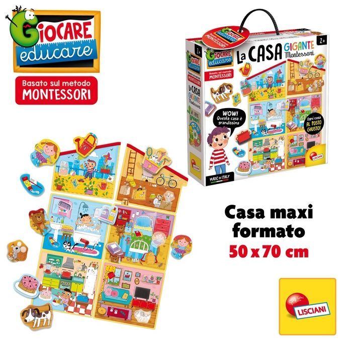 Lisciani Montessori La Mia Casa Gigante