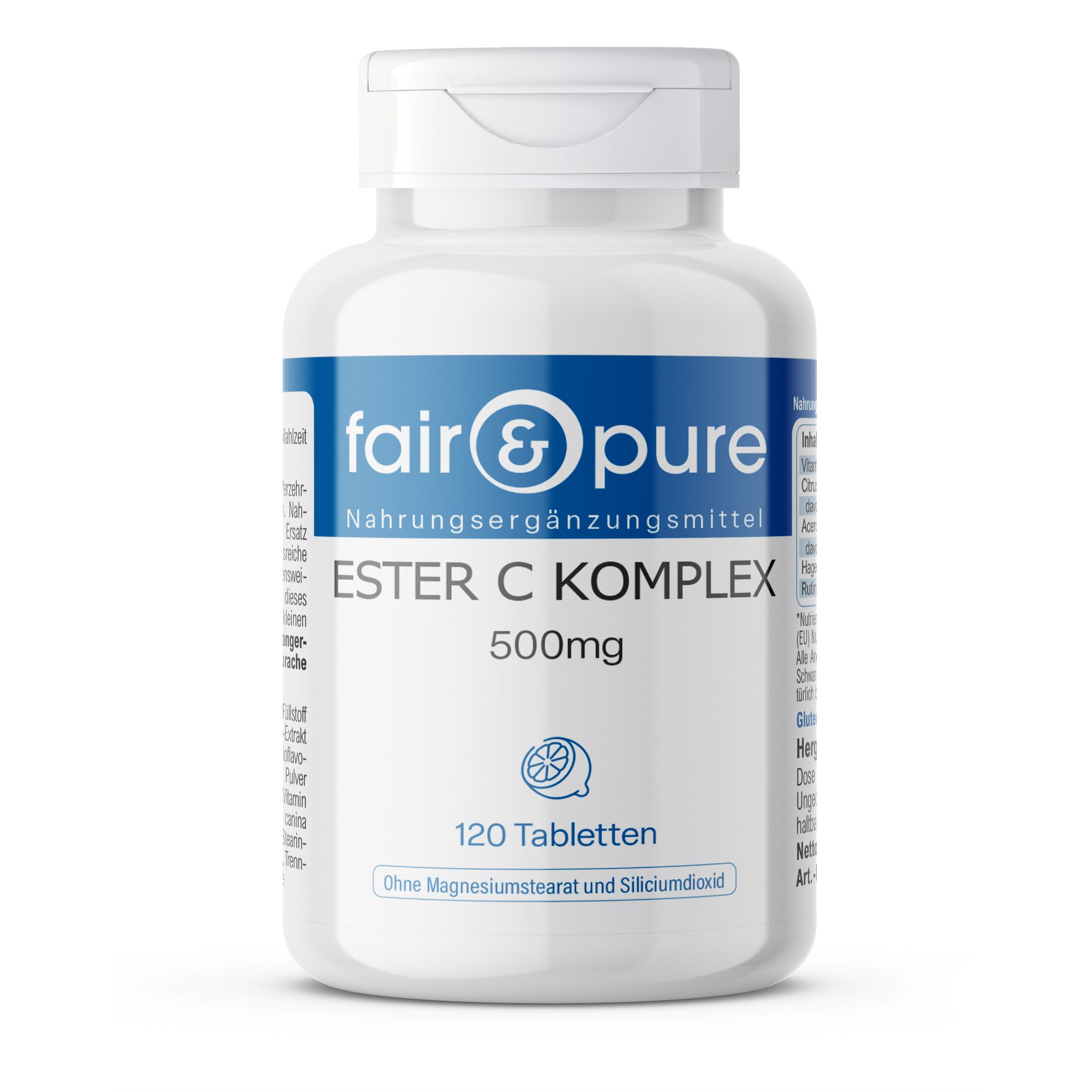 fair - pure | Ester C Komplex schluckfreundlich 120 St