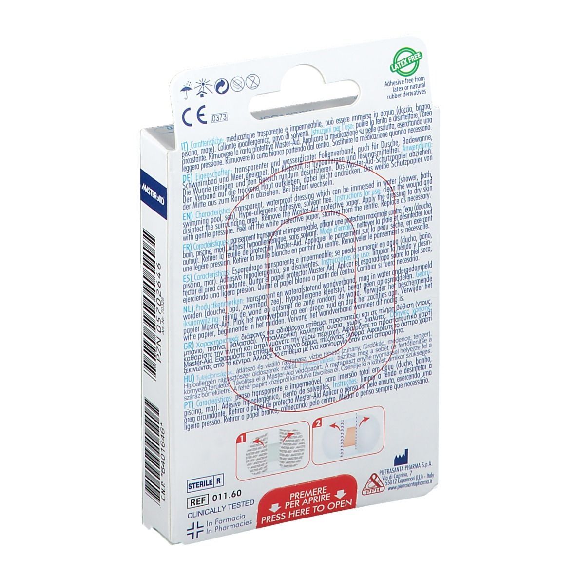 Cutiflex Folien-Pflaster 5 x 7 cm steril