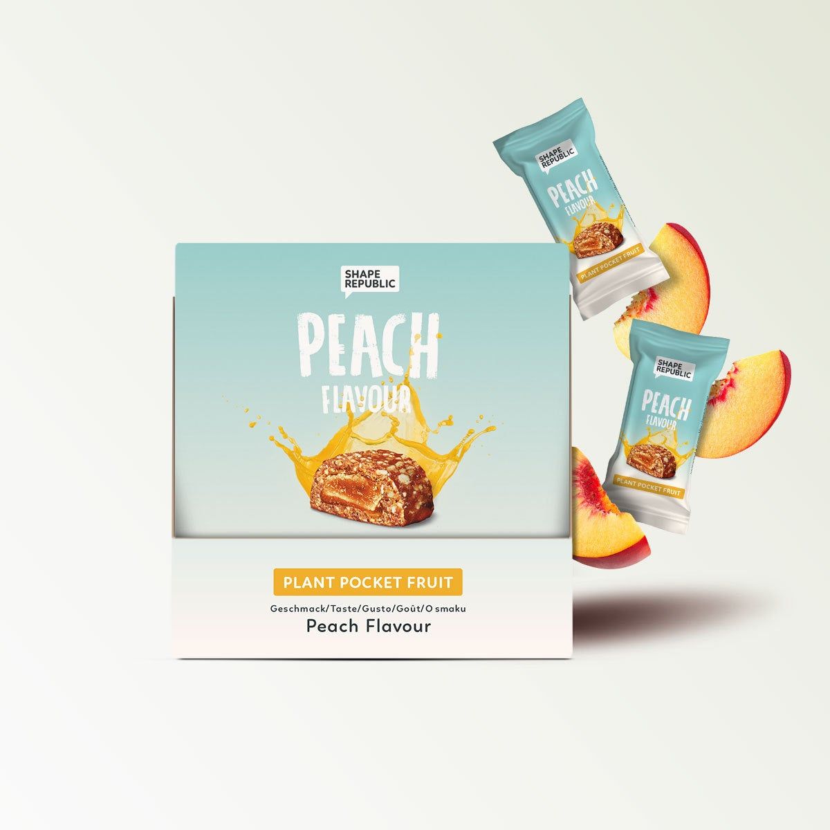 Shape Republic - Fruit Bites  - Peach - Proteinsnacks