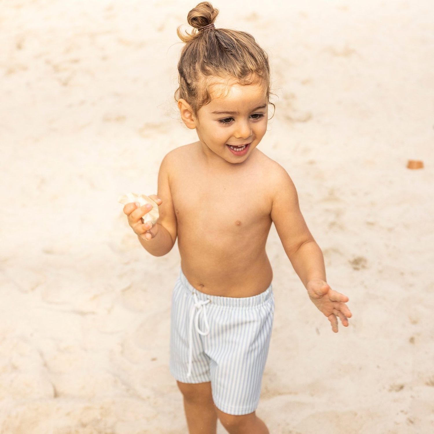 Swim Essentials UV Schwimmhose für Jungen gestreift /4