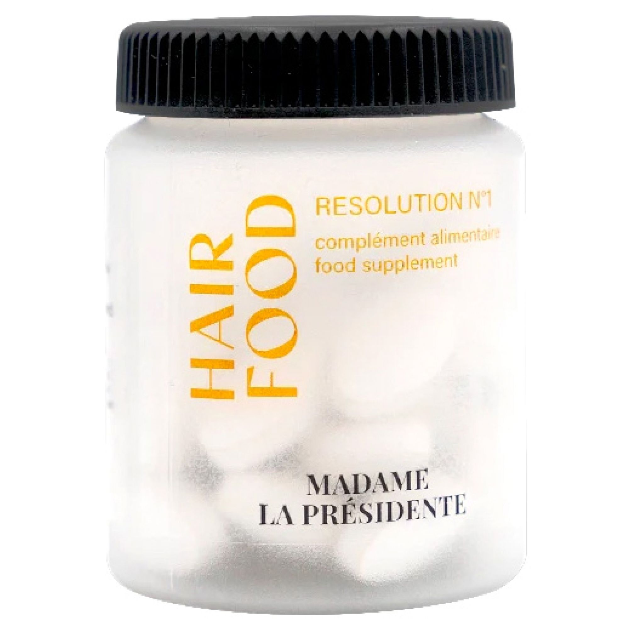 Madame la Présidente Resolution N°1 Haare & Nägel 30 Tabletten 4,8x4,8x6,8 cm