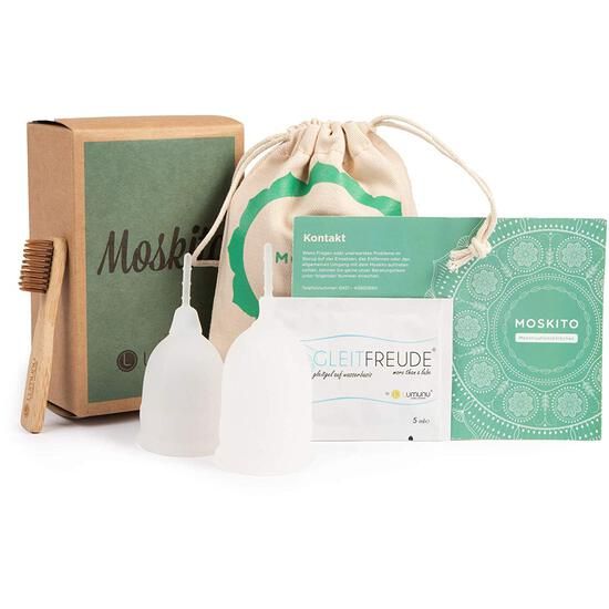 Lumunu Menstruationstassen MOSKITO im Set