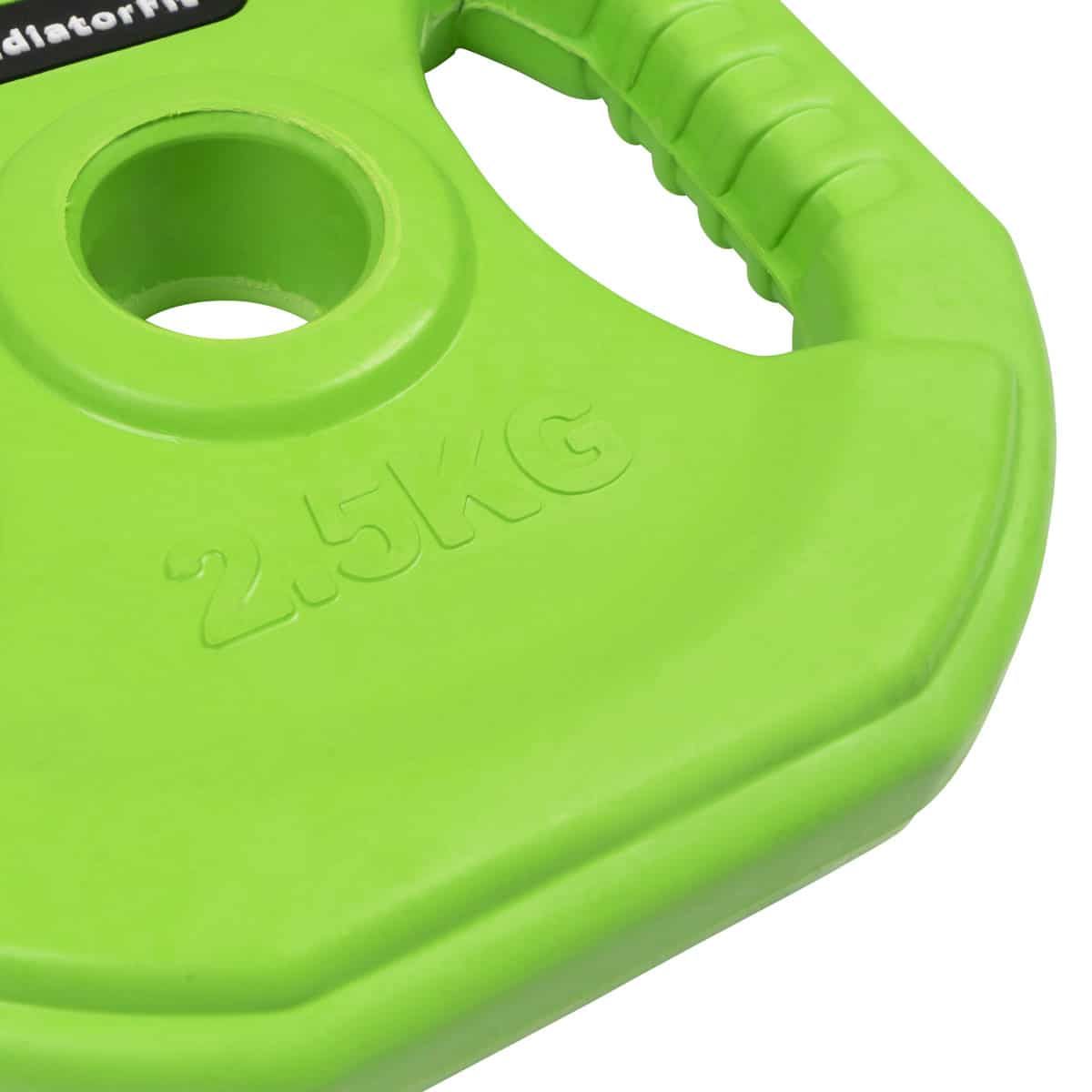 Gewichtsscheibe Pump Gummibeschichtung und Griffe O 31mm