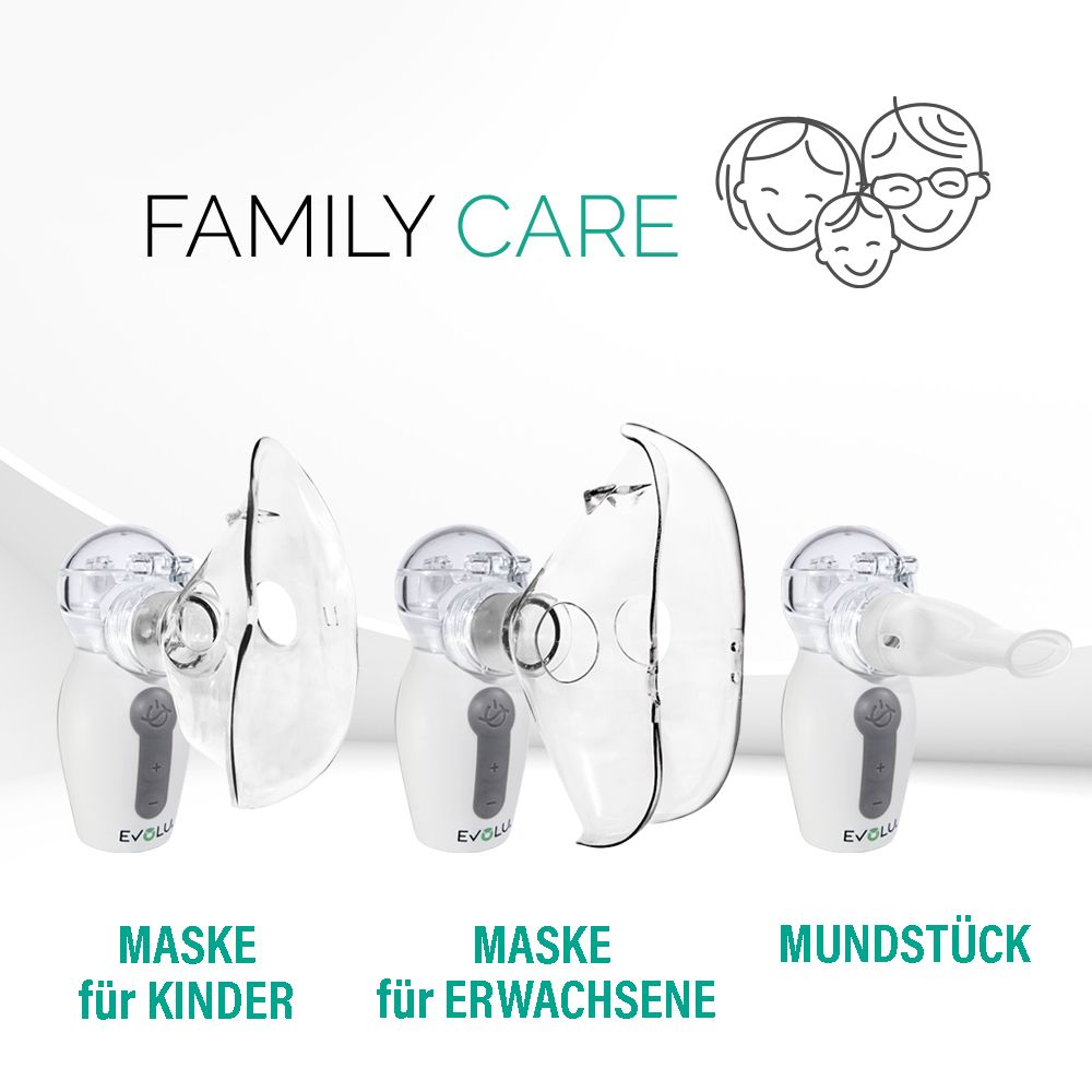 EVOLU AIR PRO tragbarer Mesh-Vernebler-Inhalator