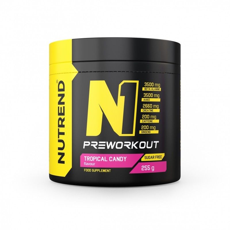 Nutrend N1 Preworkout - Tropical Candy