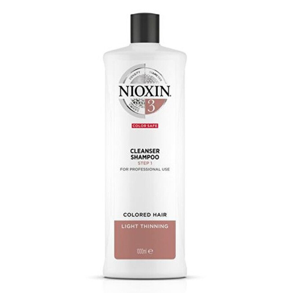 System 3 Shampoo Cleanser Syst feines farbiges dünnes Haar