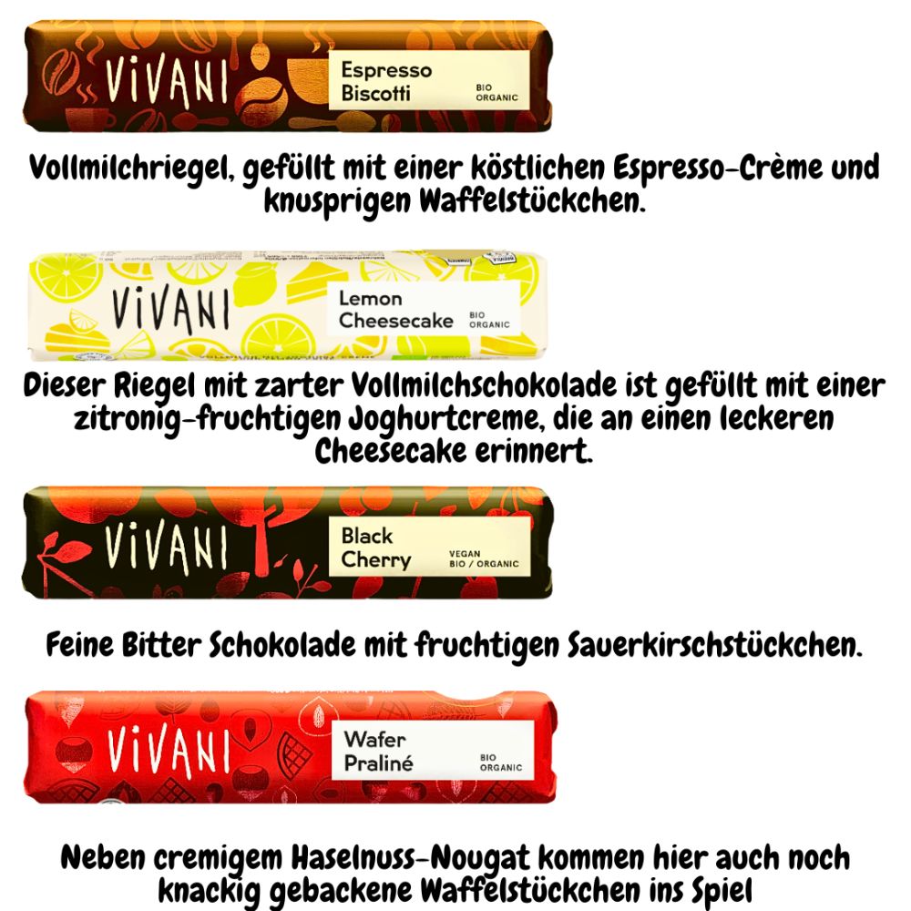 Linecase Weihnachtsbox -gemischte Schoko Riegel Box