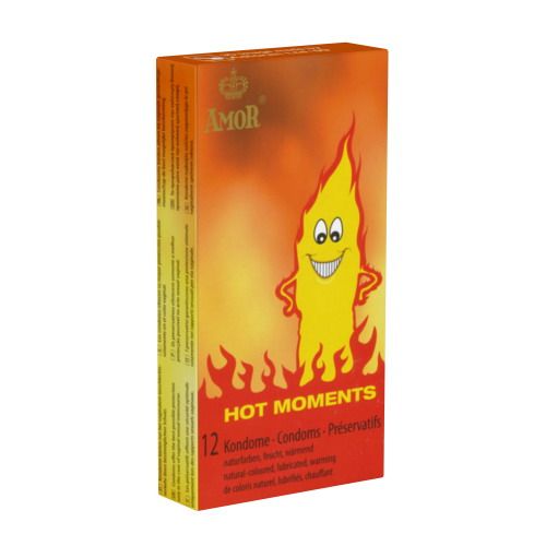 Amor «Hot Moments» heiße Kondome für ein erregendes Erlebnis