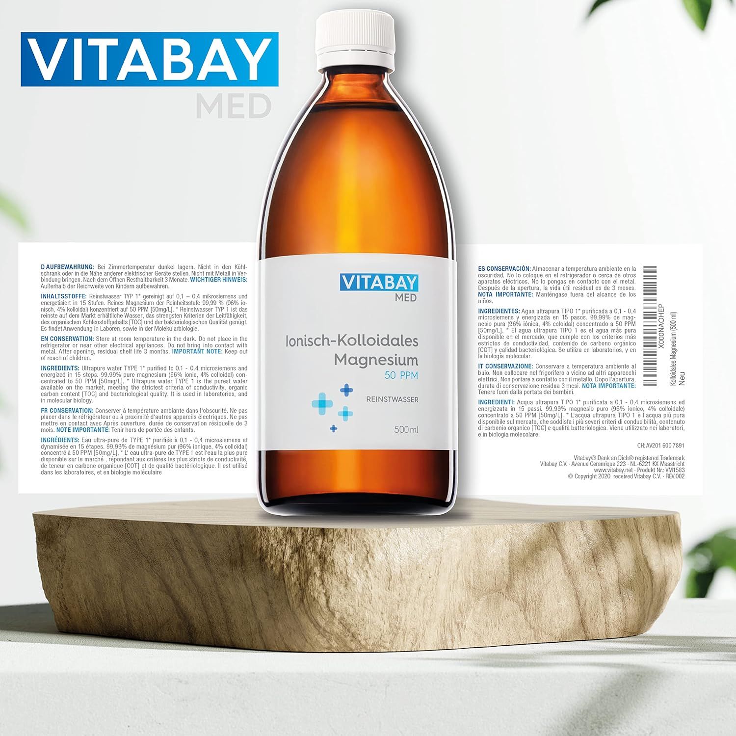 Vitabay Kolloidales Magnesium 50 PPM