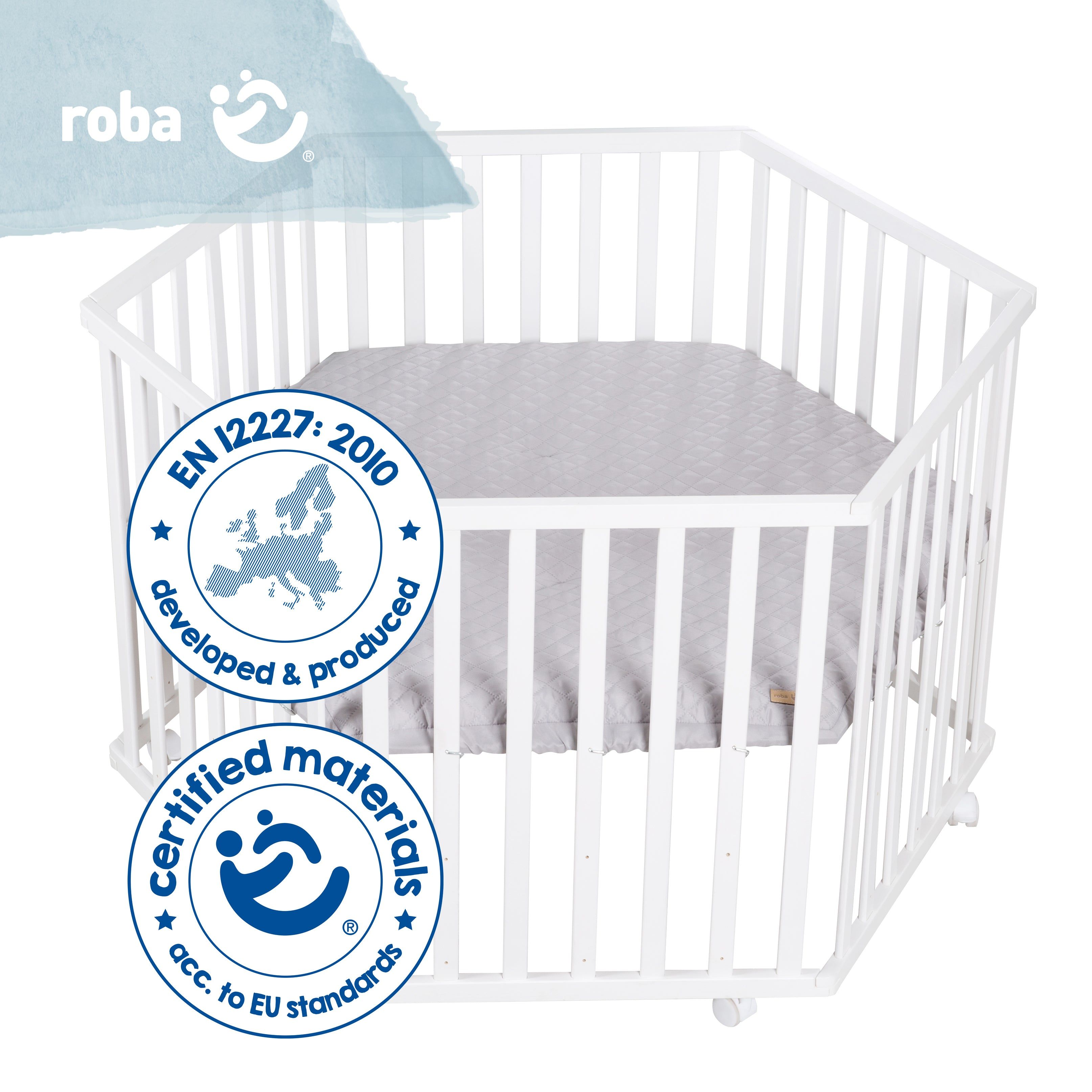 roba Laufgitter 'roba Style grau' hexagonal