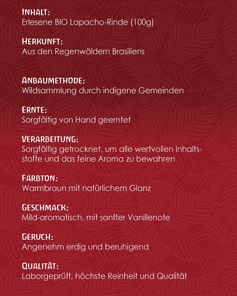 Tausendkraut Lapacho Inka Tee