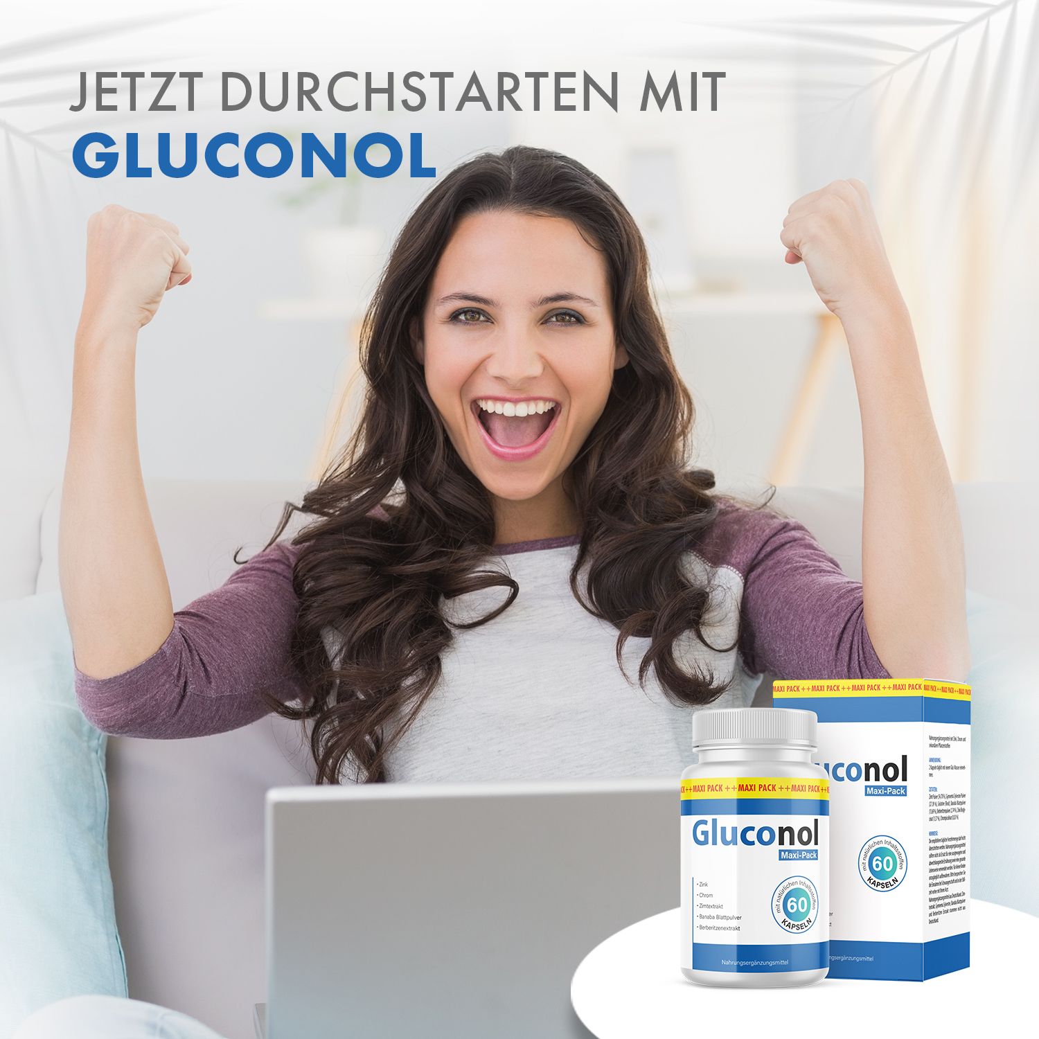 Gluconol Kapseln - Im praktischen Maxi-Pack!