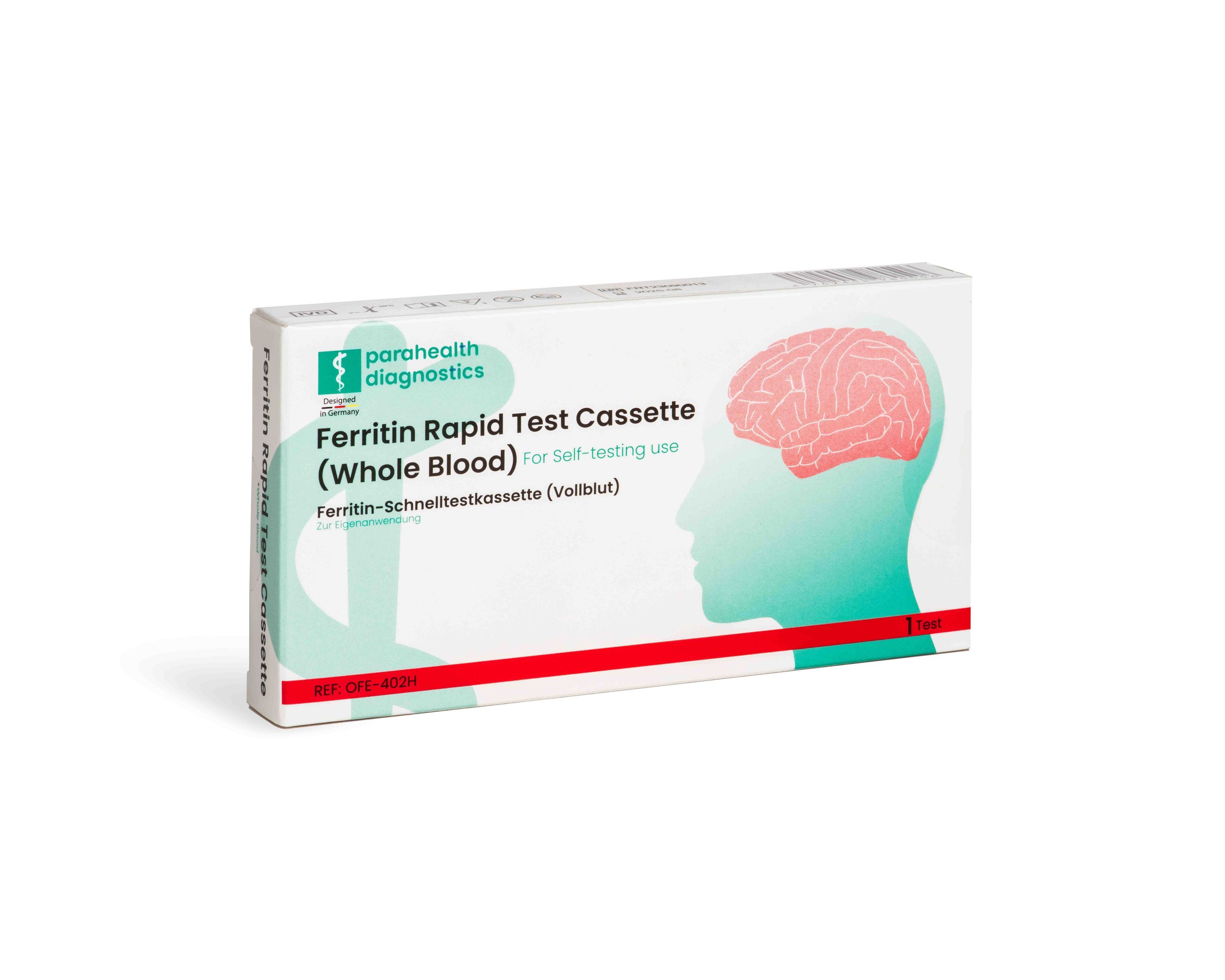 parahealth diagnostics Eisenmangel Ferritin Selbsttest
