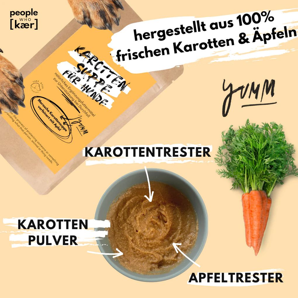 Morosche Karottensuppe für Hunde - People Who Kaer