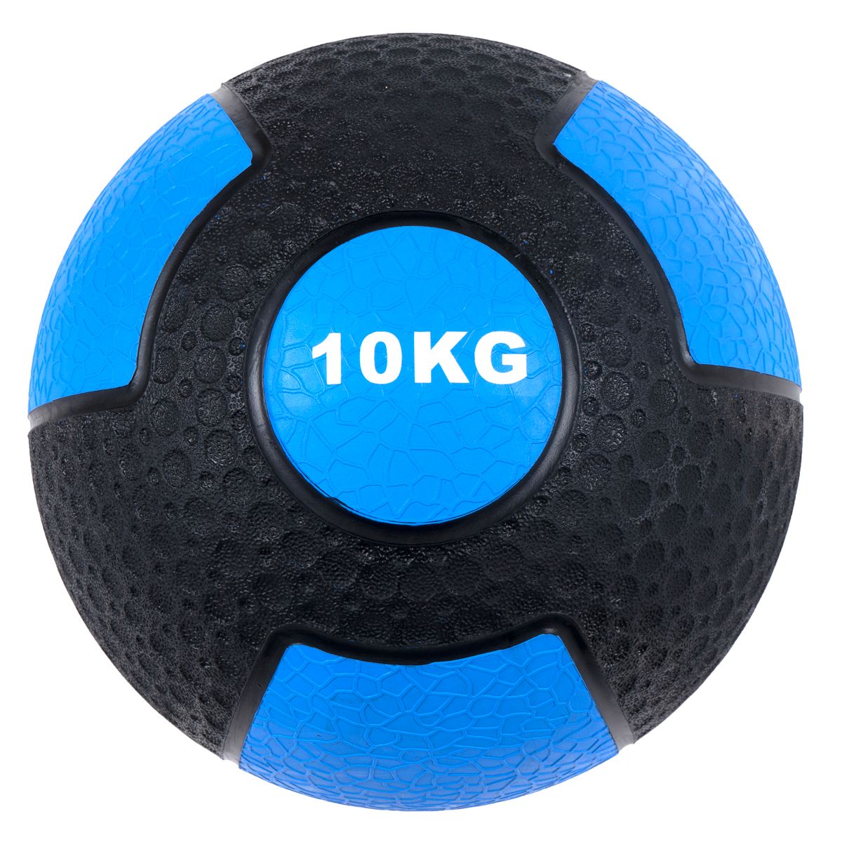 GladiatorFit Gewichtsball Medicine Ball aus strapazierfähigem Gummi | 10 KG