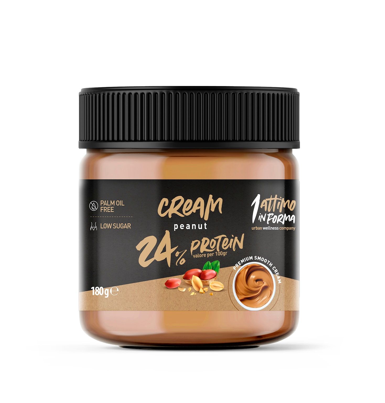 1attimoinforma Crema Spalmabile 24%; Arachidi Tostate