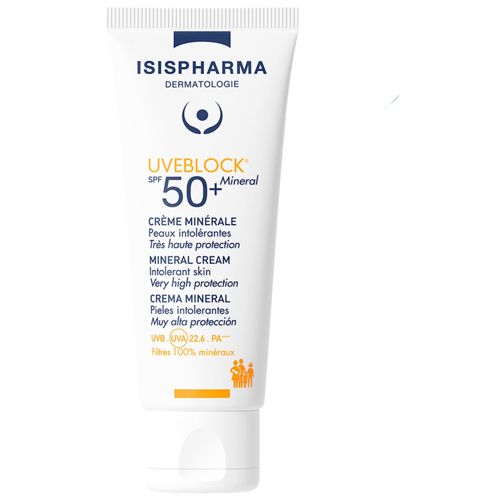 Isispharma Uveblock Mineral Cream Spf50+ 3,5x5,5x13,5 cm