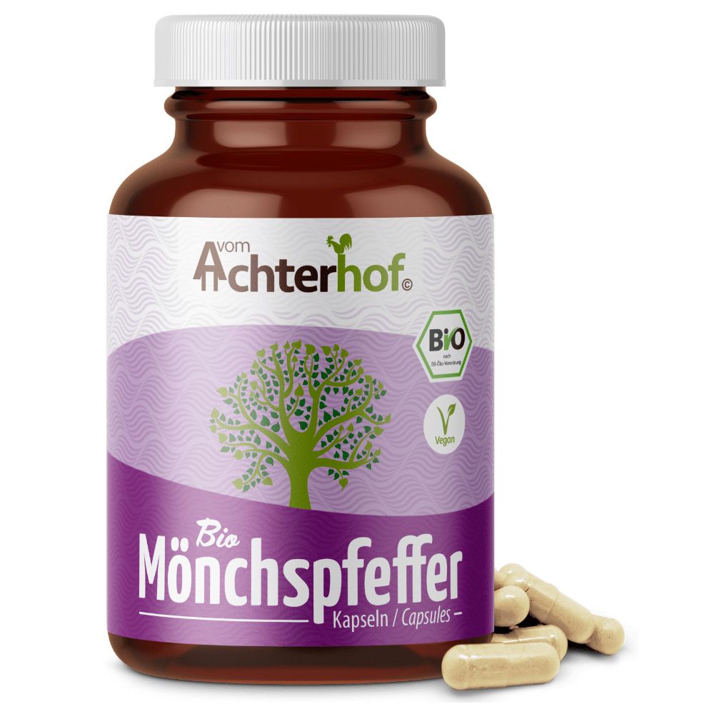 Achterhof Bio Mönchspfeffer Kapseln 180 St shopapotheke.at