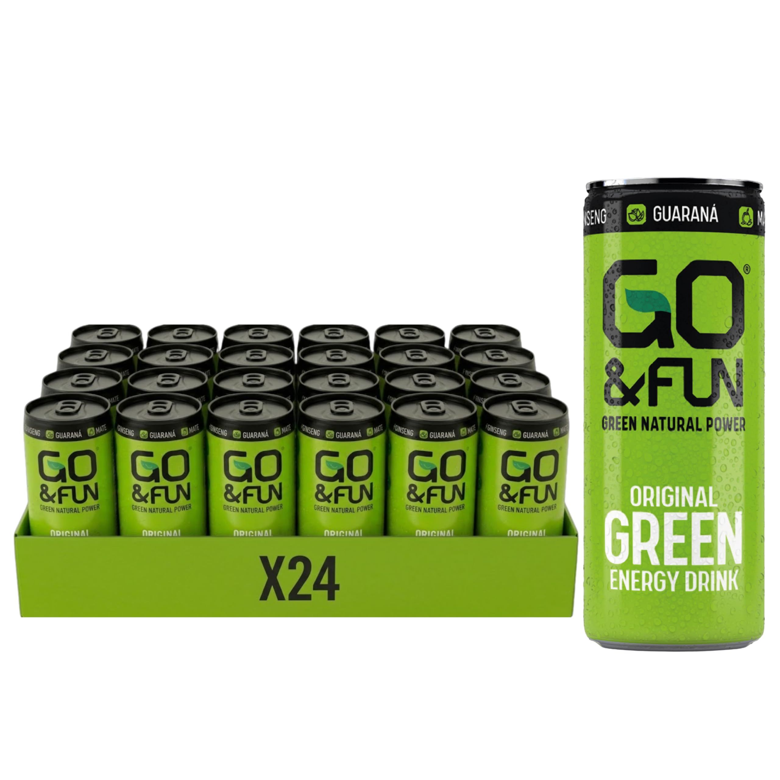 Go&Fun Green Energy Drink Original