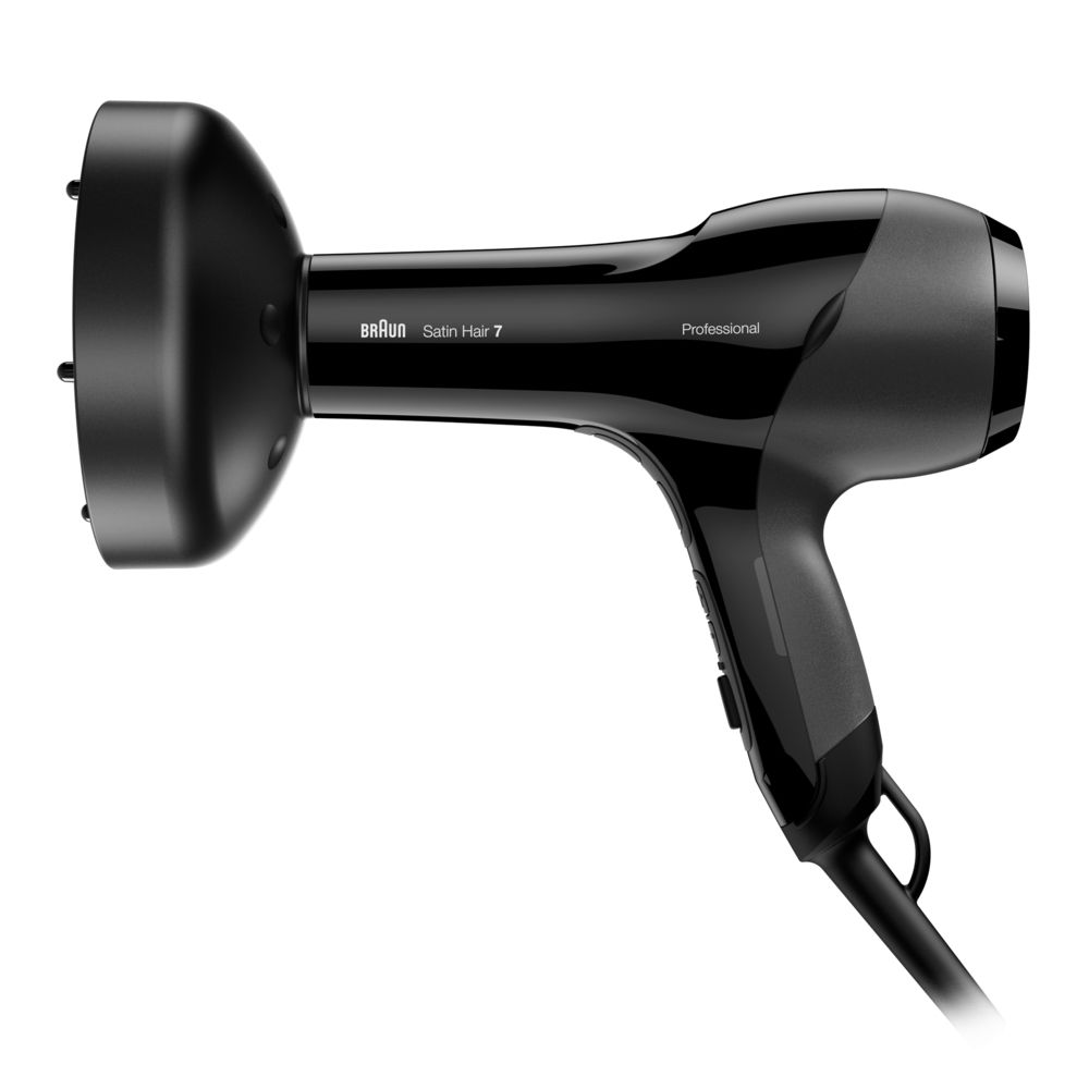 Braun - Haartrockner "Satin Hair 7 HD785 Sensodryer mit AC Motor & Diffusor" in Schwarz