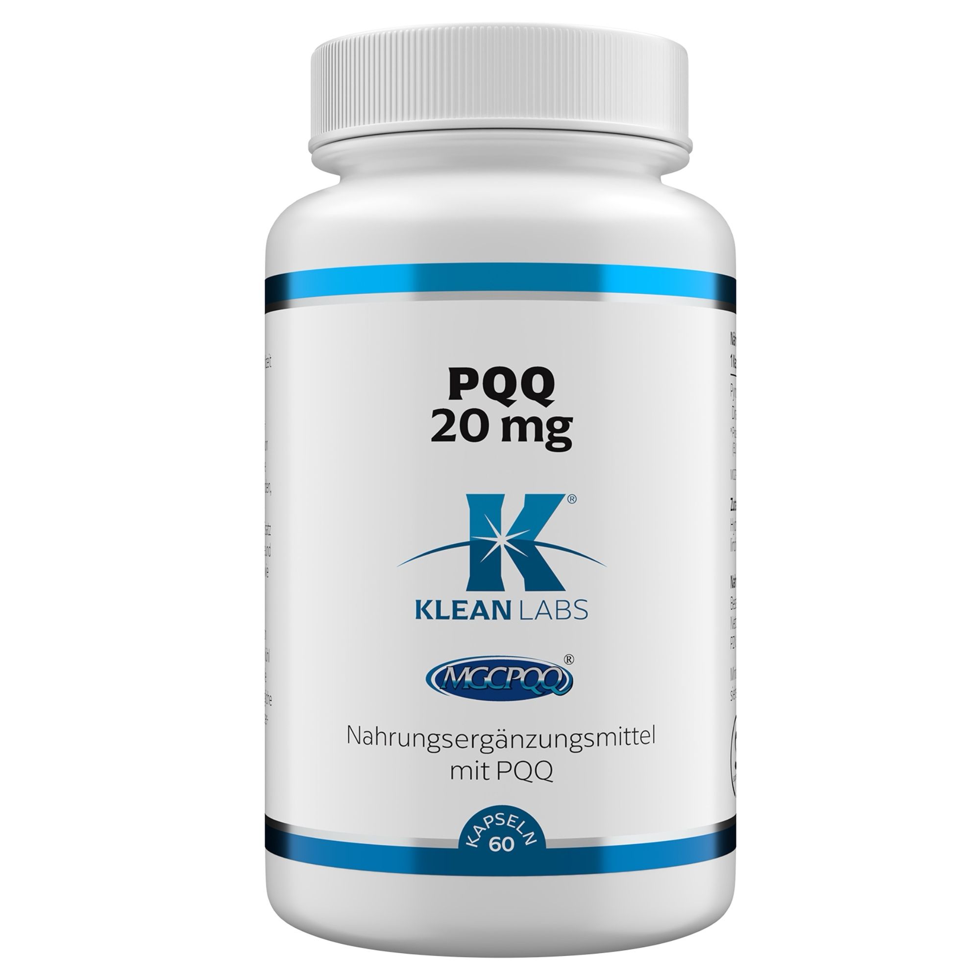Klean Labs PQQ 20 mg 60 St Kapseln
