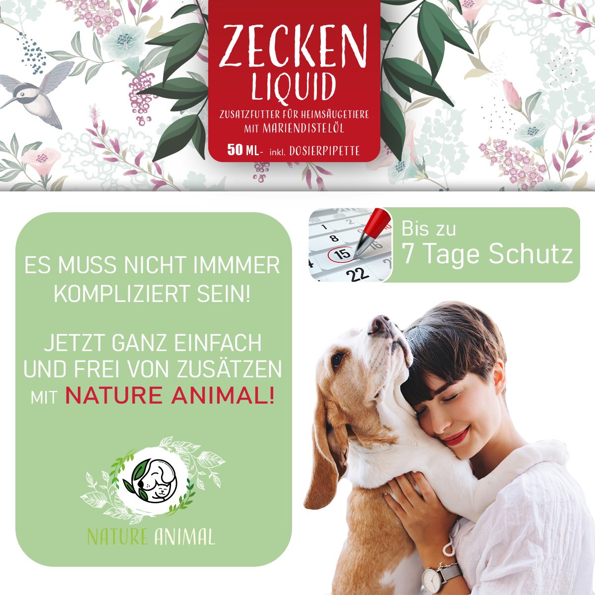 Nature Animal® | Zeckenschutz Liquid