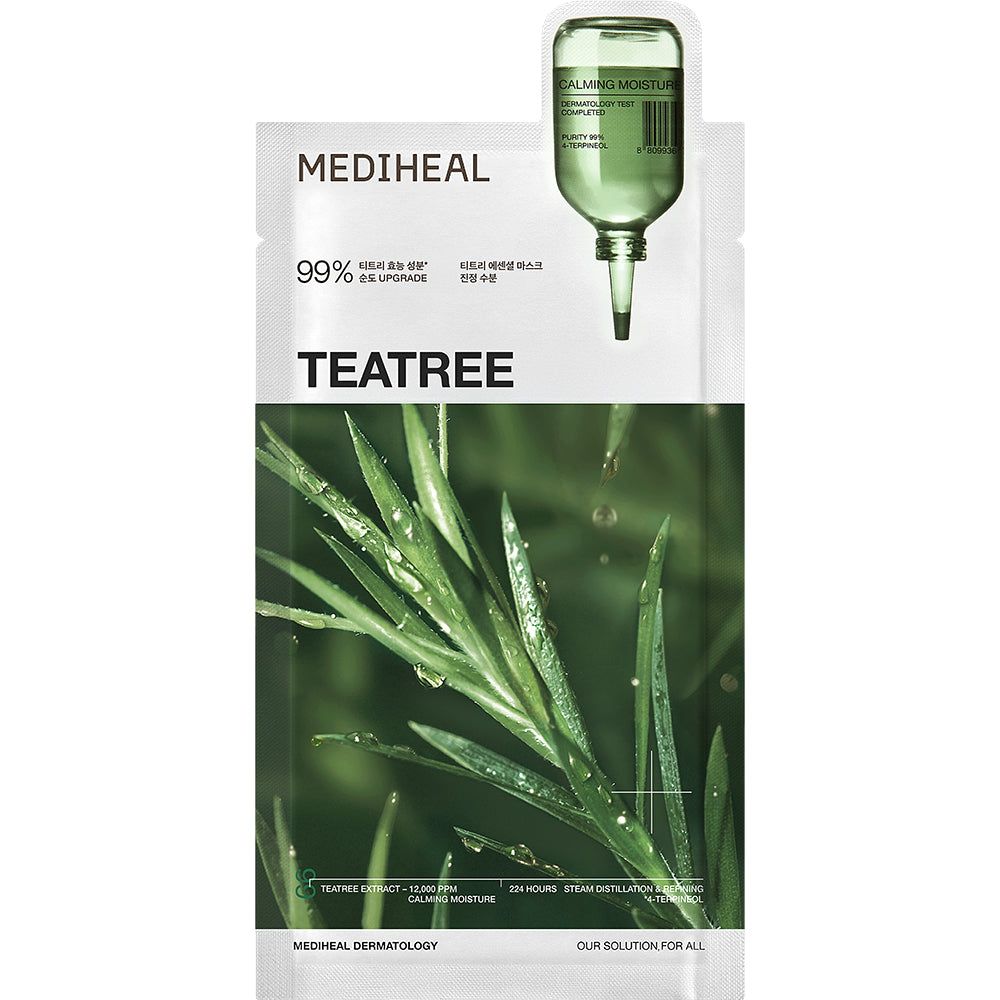 Mediheal Teatree Essential Sheet Mask Calming Moisture 24 ml Gesichtsmaske