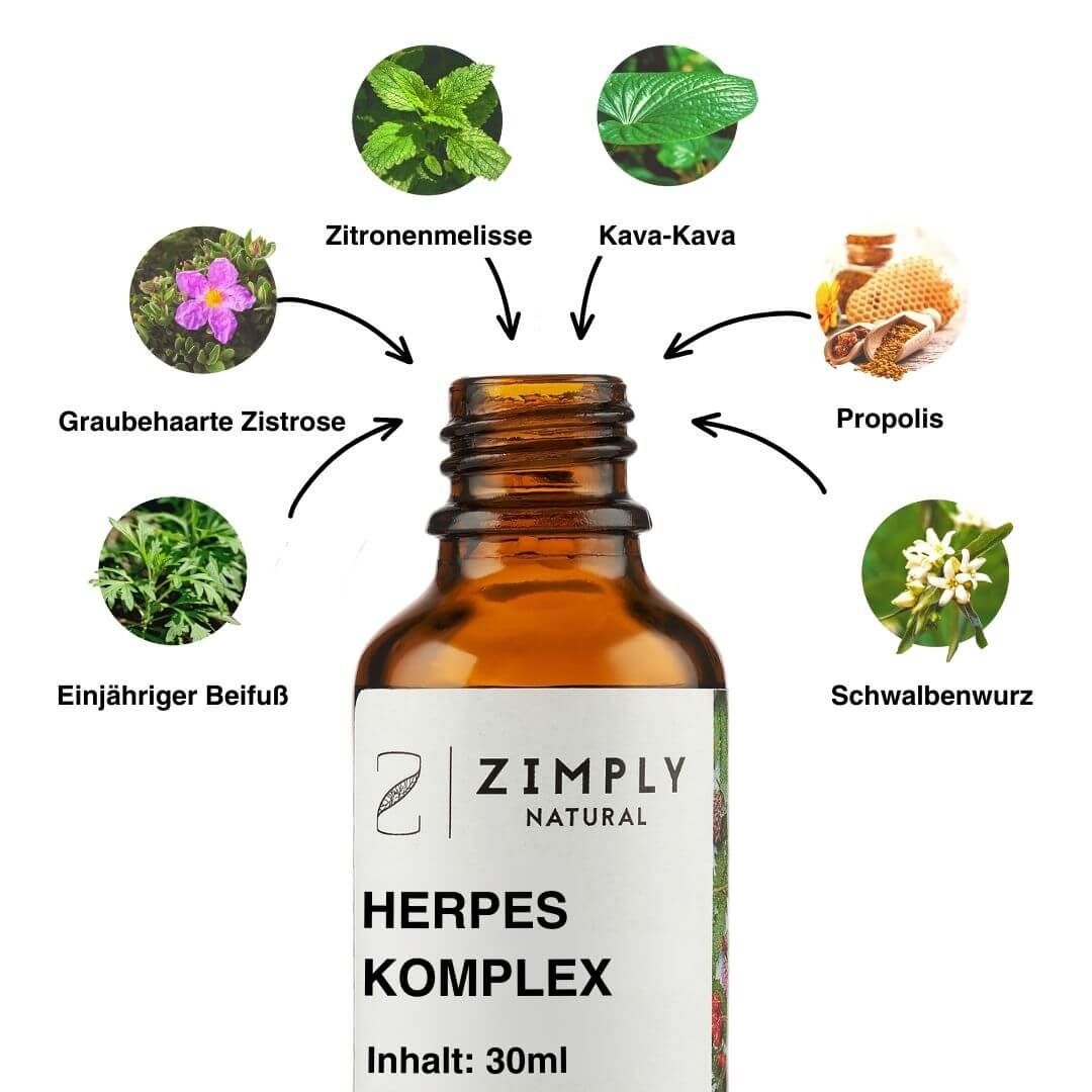 ZIMPLY NATURAL Herpes Komplex Spray