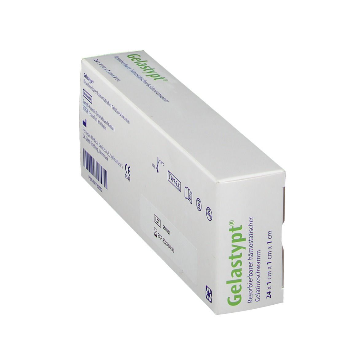 Gelastypt® Schwämme 10 x 10 x 10 mm steril