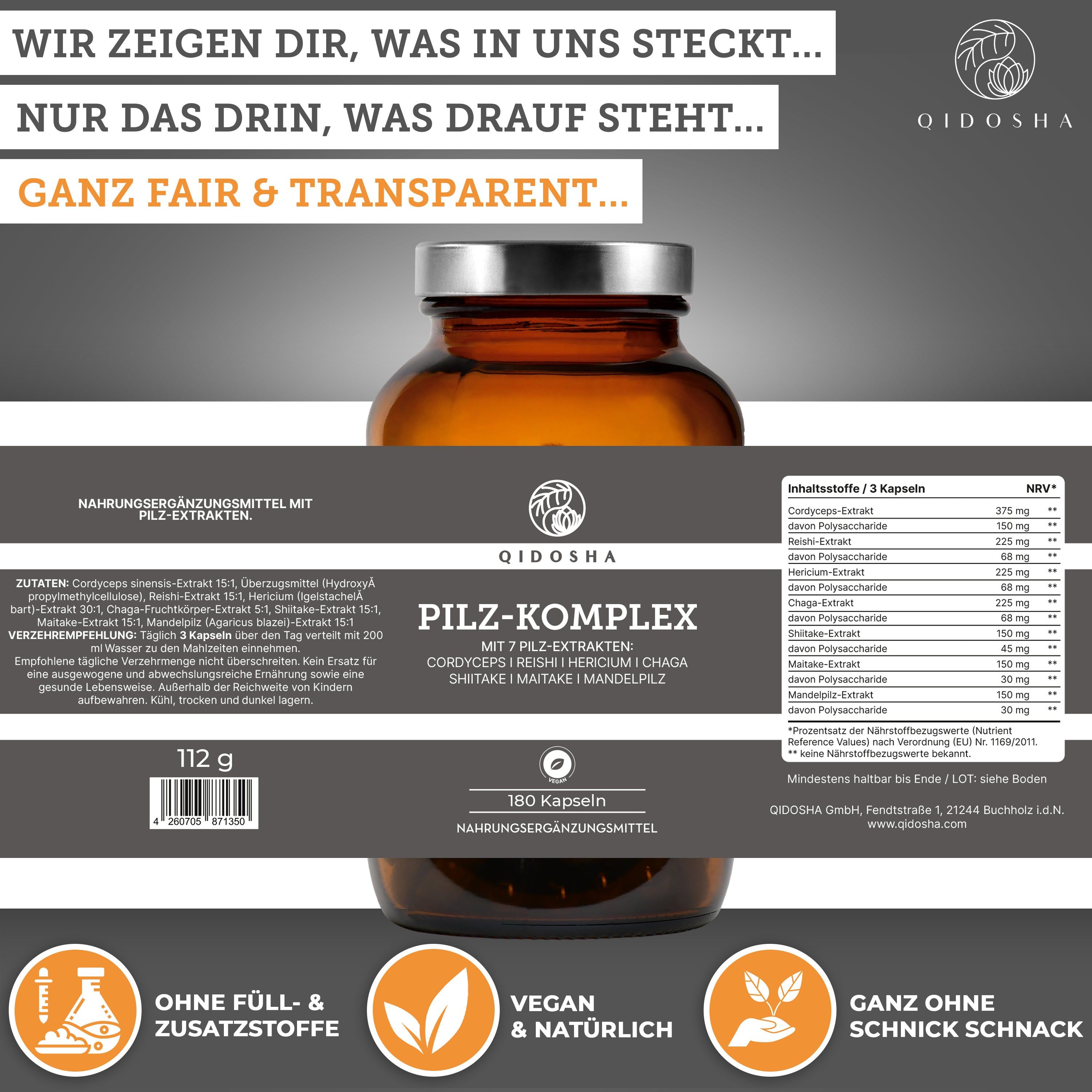 QIDOSHA Pilz Komplex