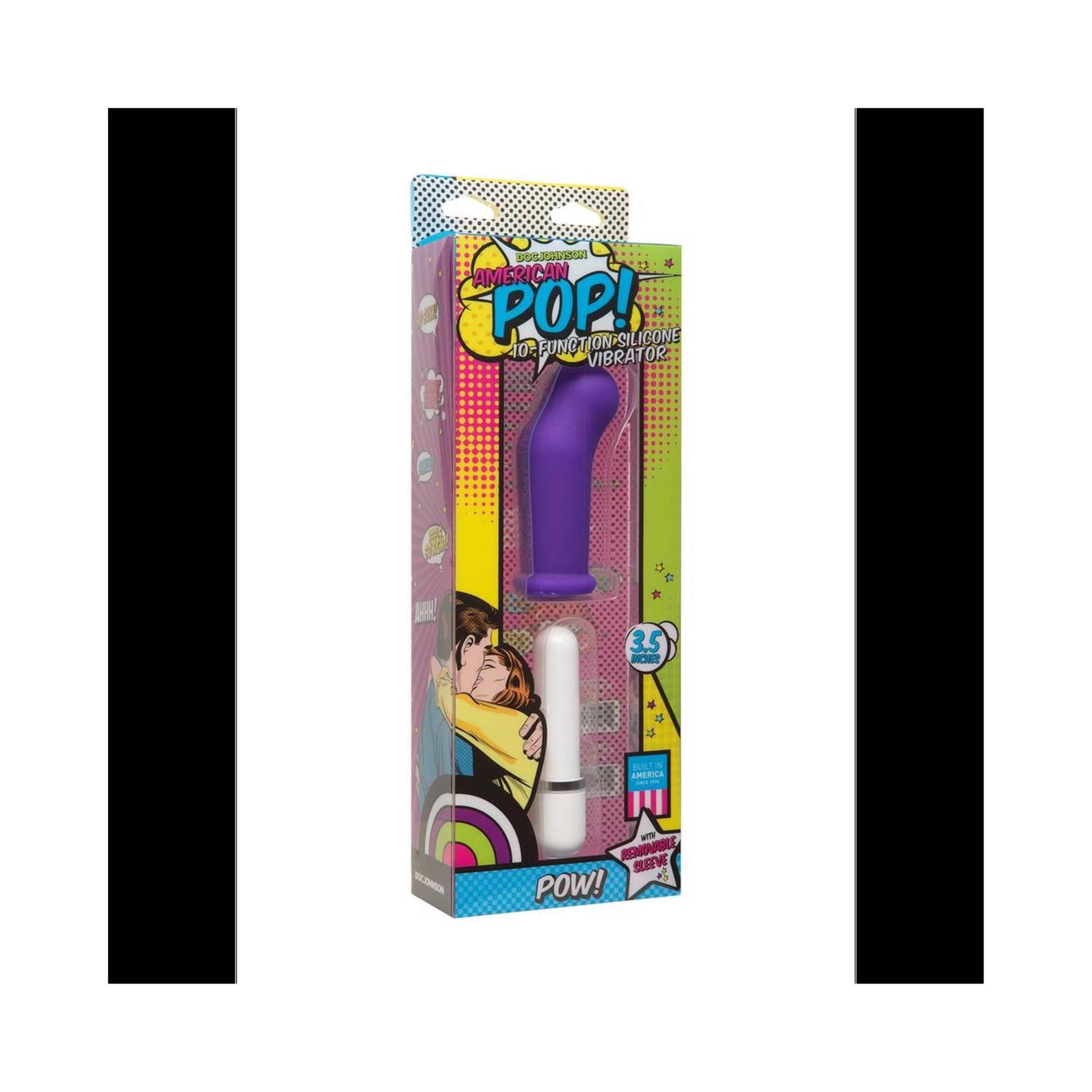 Doc Johnson - American Pop - Pow! - 10 Function Vibrator