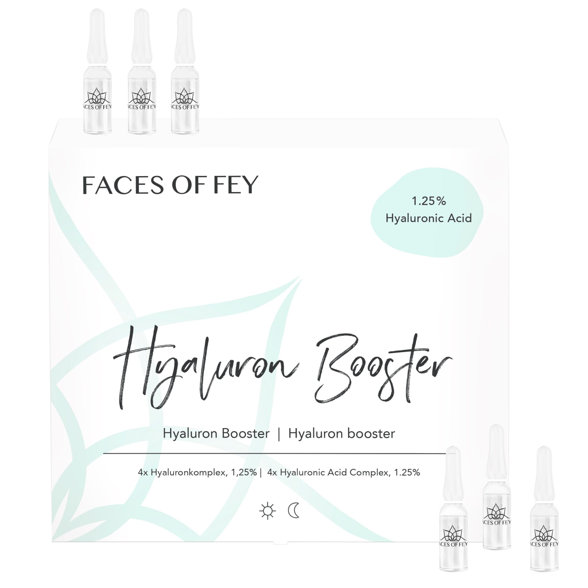 FACES OF FEY 1,25%Hyaluron Booster Ampullen
