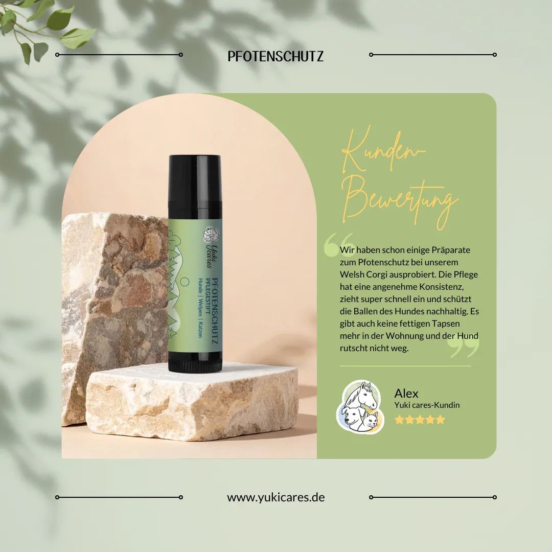 Yuki cares Winterpflege-Set für Hunde & Katzen