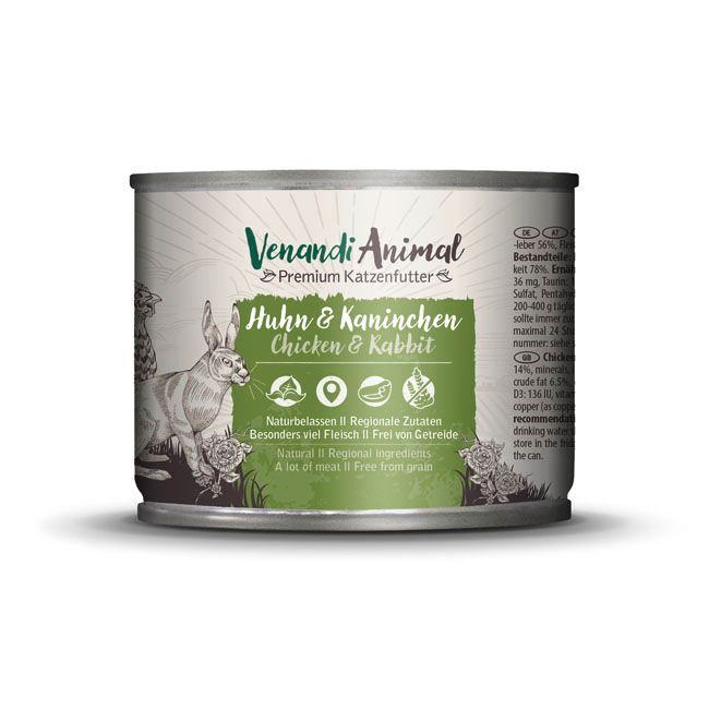 Venandi Animal - Huhn & Kaninchen
