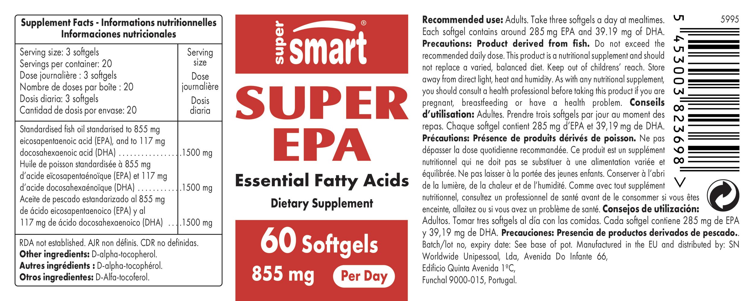 SuperSmart - Super EPA 60 St