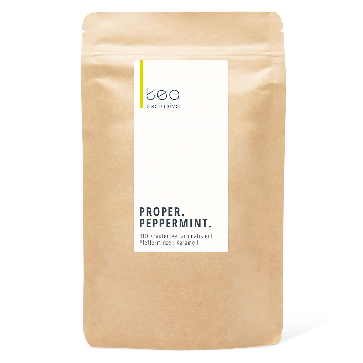 tea exlcusive - Proper Peppermint Tee bio