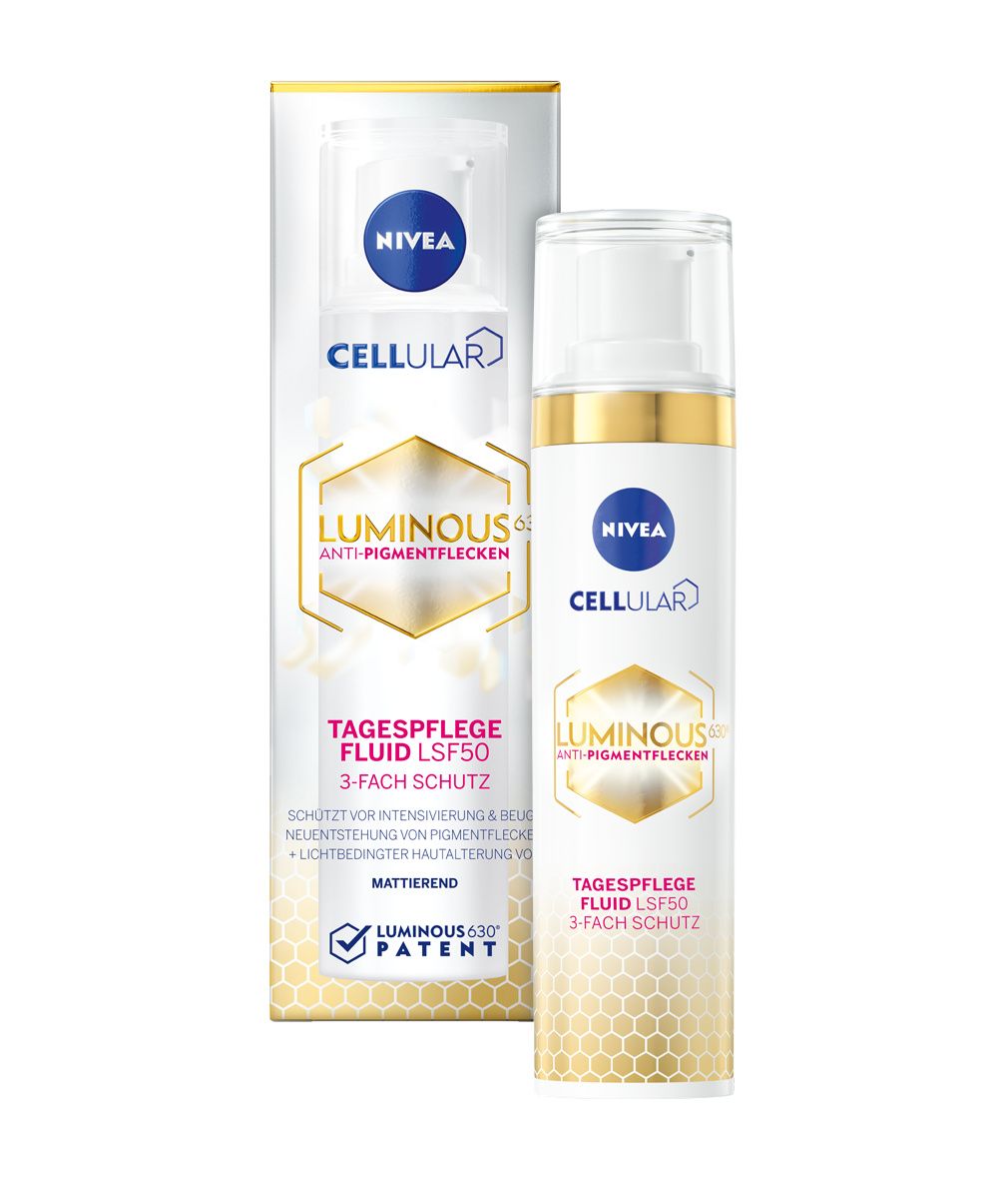 Nivea Cellular Luminous630 Anti-Pigmentflecken Tagespflege Fluid 40 ml Serum