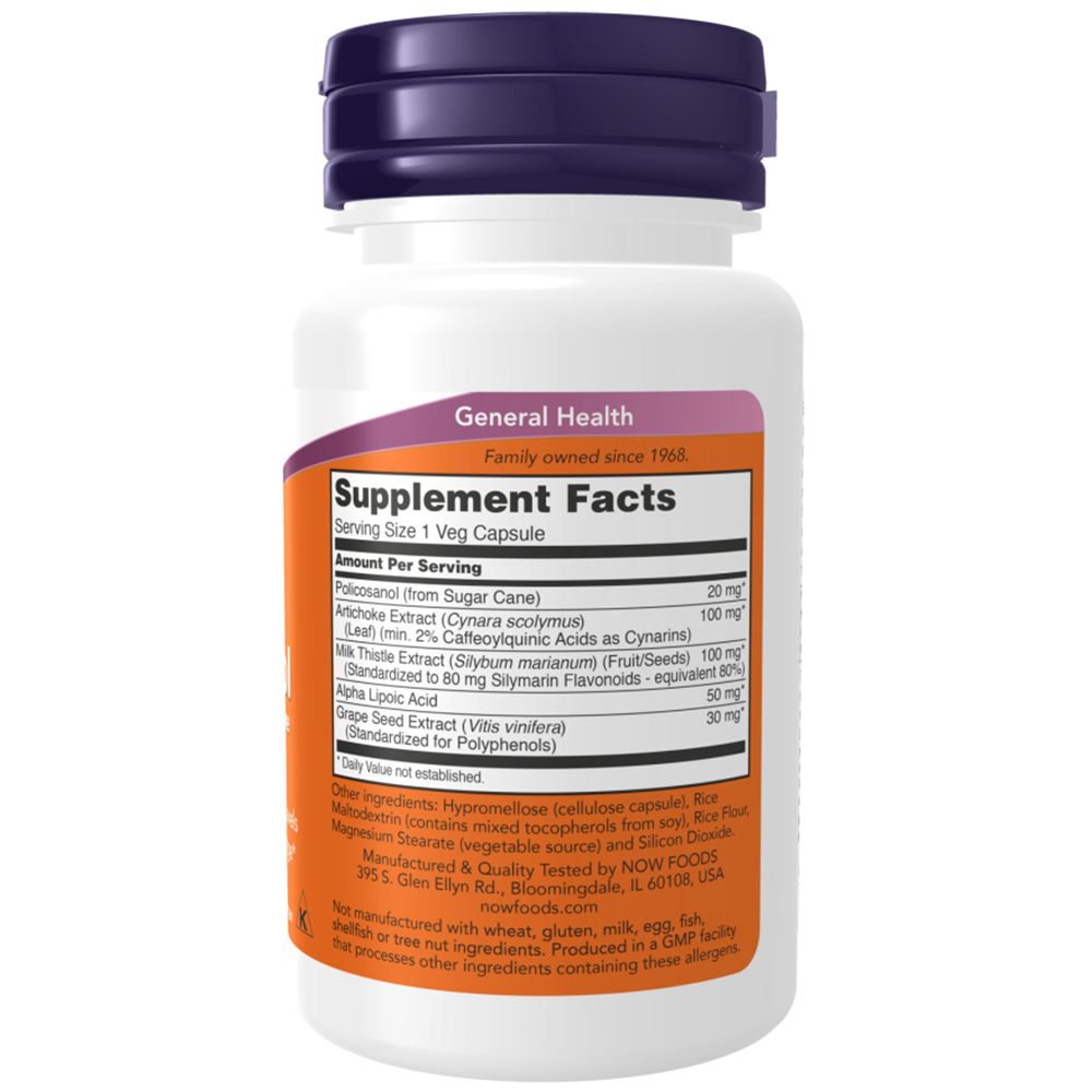 Now Foods, Double Strength Policosanol, 20mg