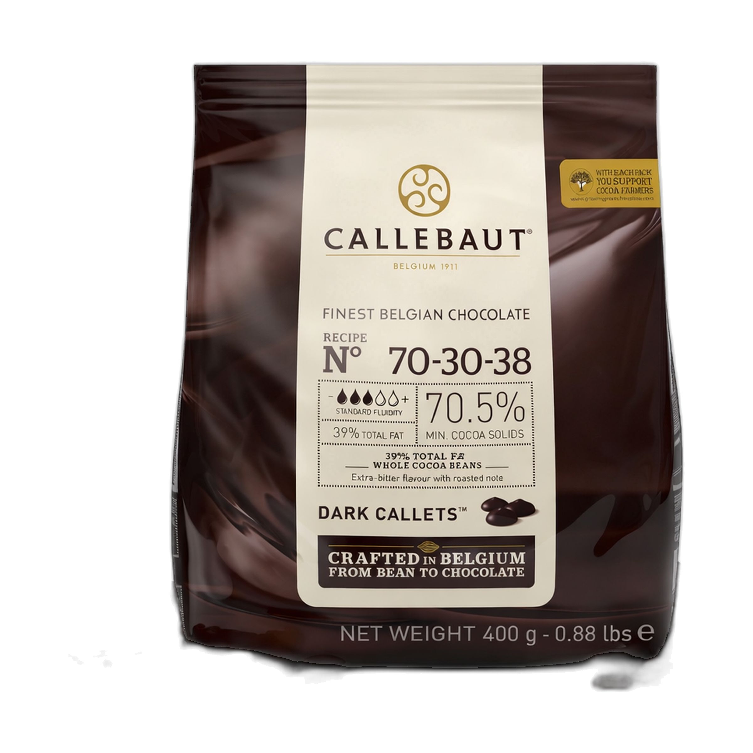 Callebaut Rezeptur No. 70-30-38 Kuvertüre 400 g