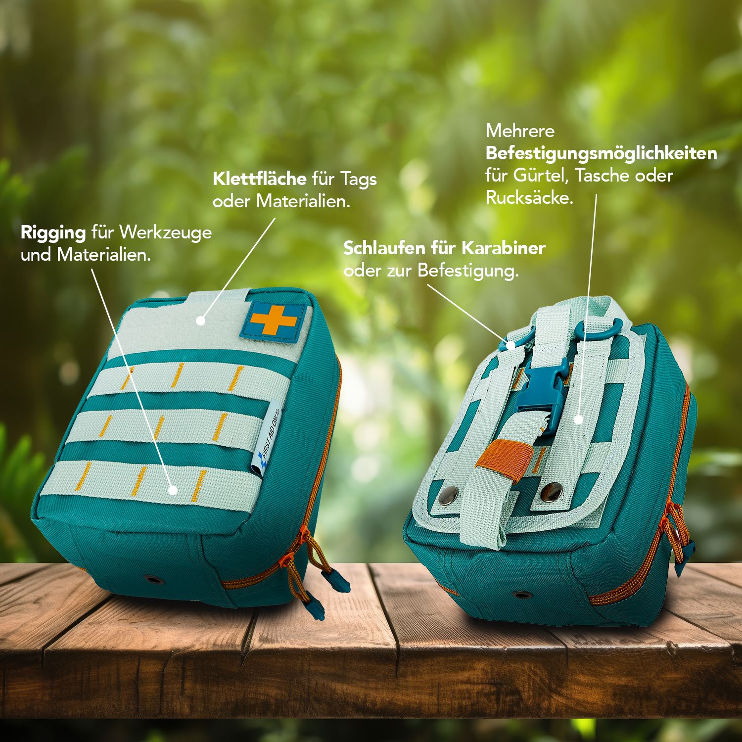 First Aid Only Erste Hilfe Set in Outdoortasche