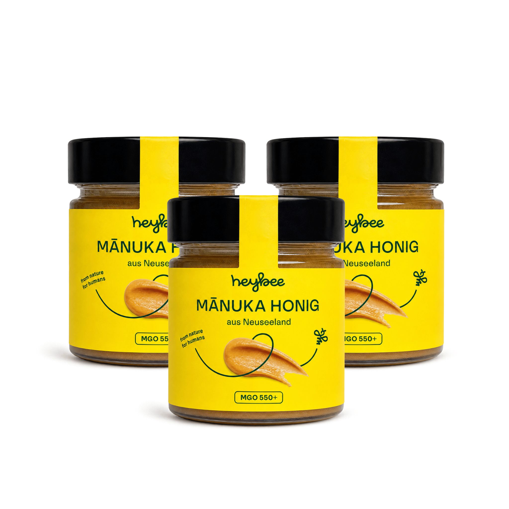 heybee Manuka Honig MGO 550+ 3x250 g