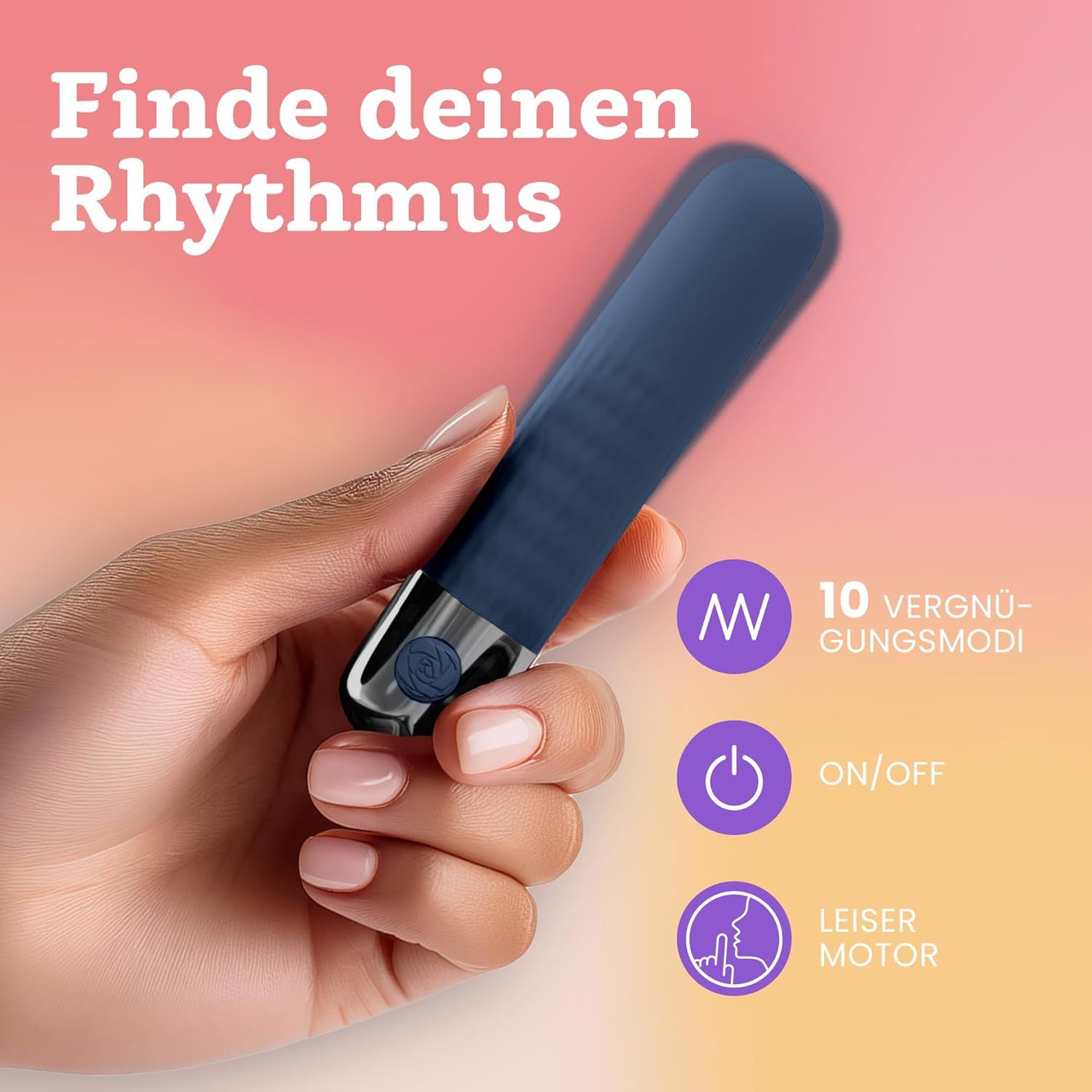 Oliver James Vibrator Blau