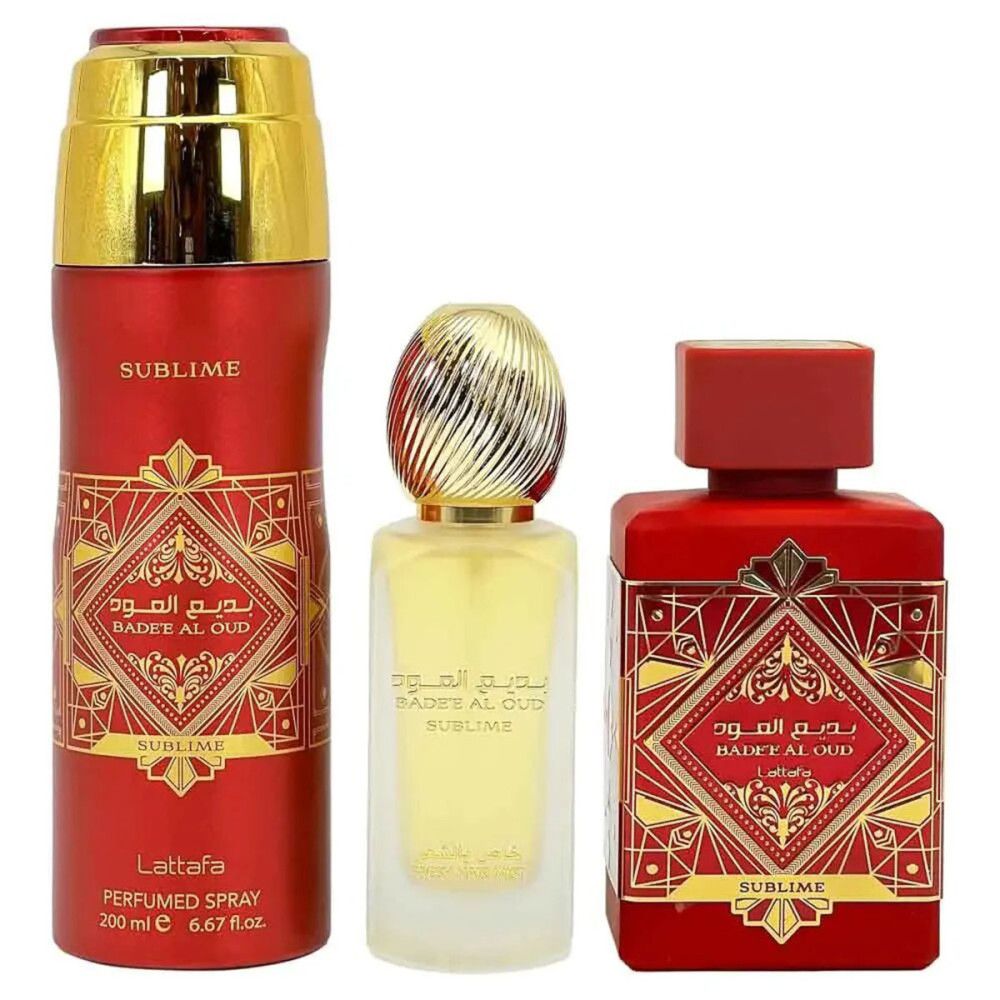 Lattafa - Sublimes Geschenkset für Herren Bade'e Al Oud Parfums