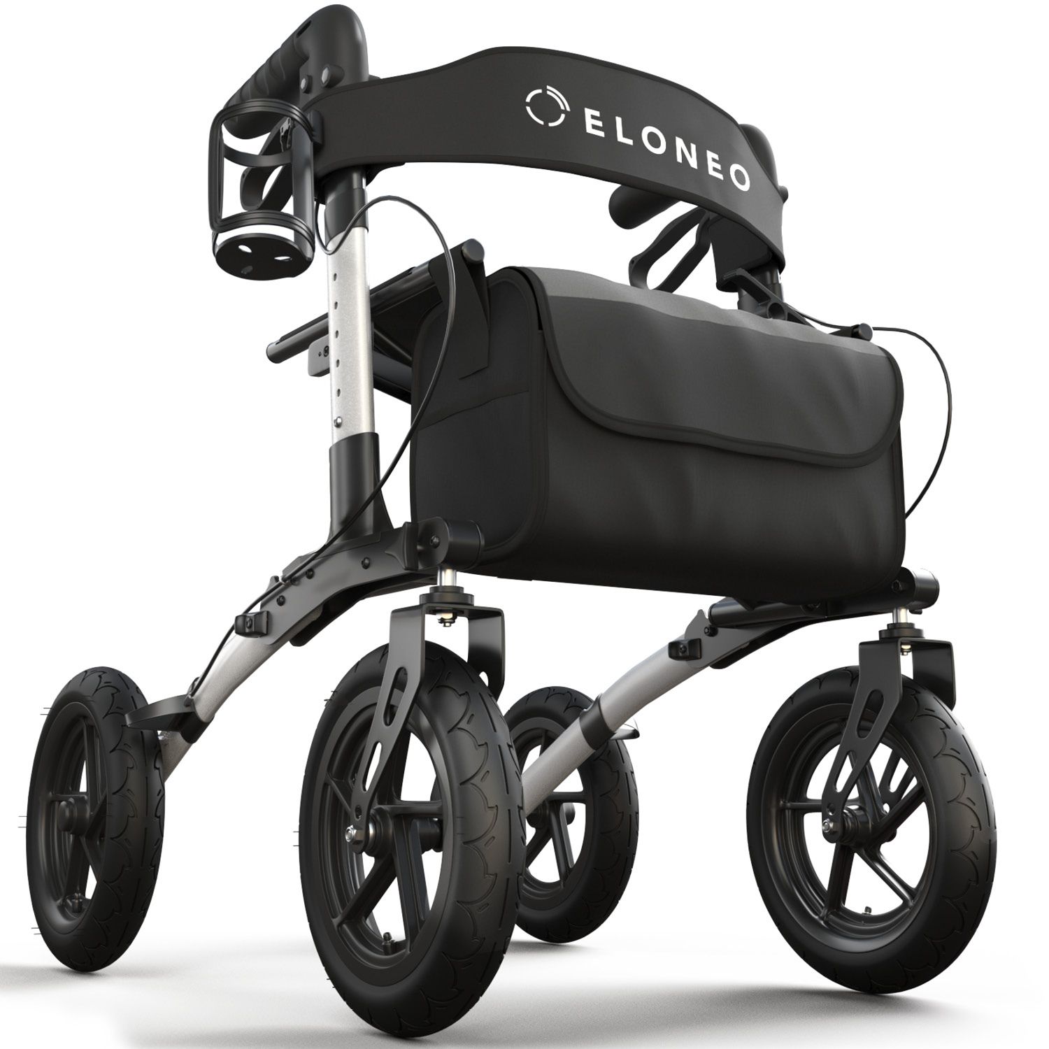 Eloneo Outdoor Rollator mit Luftbereifung 1 St