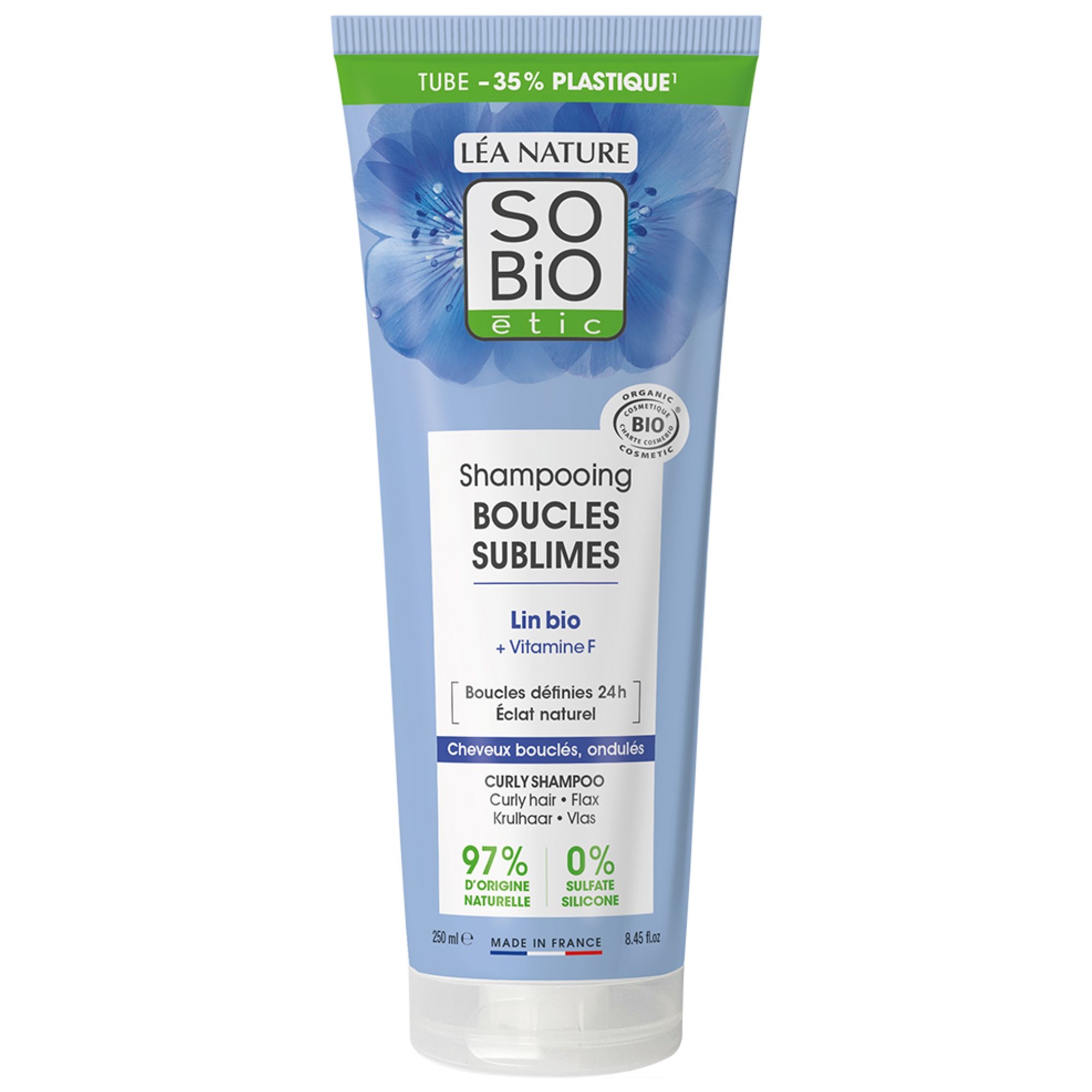 Léa Nature SO BIO étic Shampoo Sublimes Boucles Bio 19x7x4,5 cm