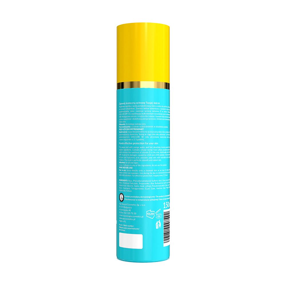 Apis Hello Summer LSF 15, Gesichtsspray mit Zell-Nektar 150 ml