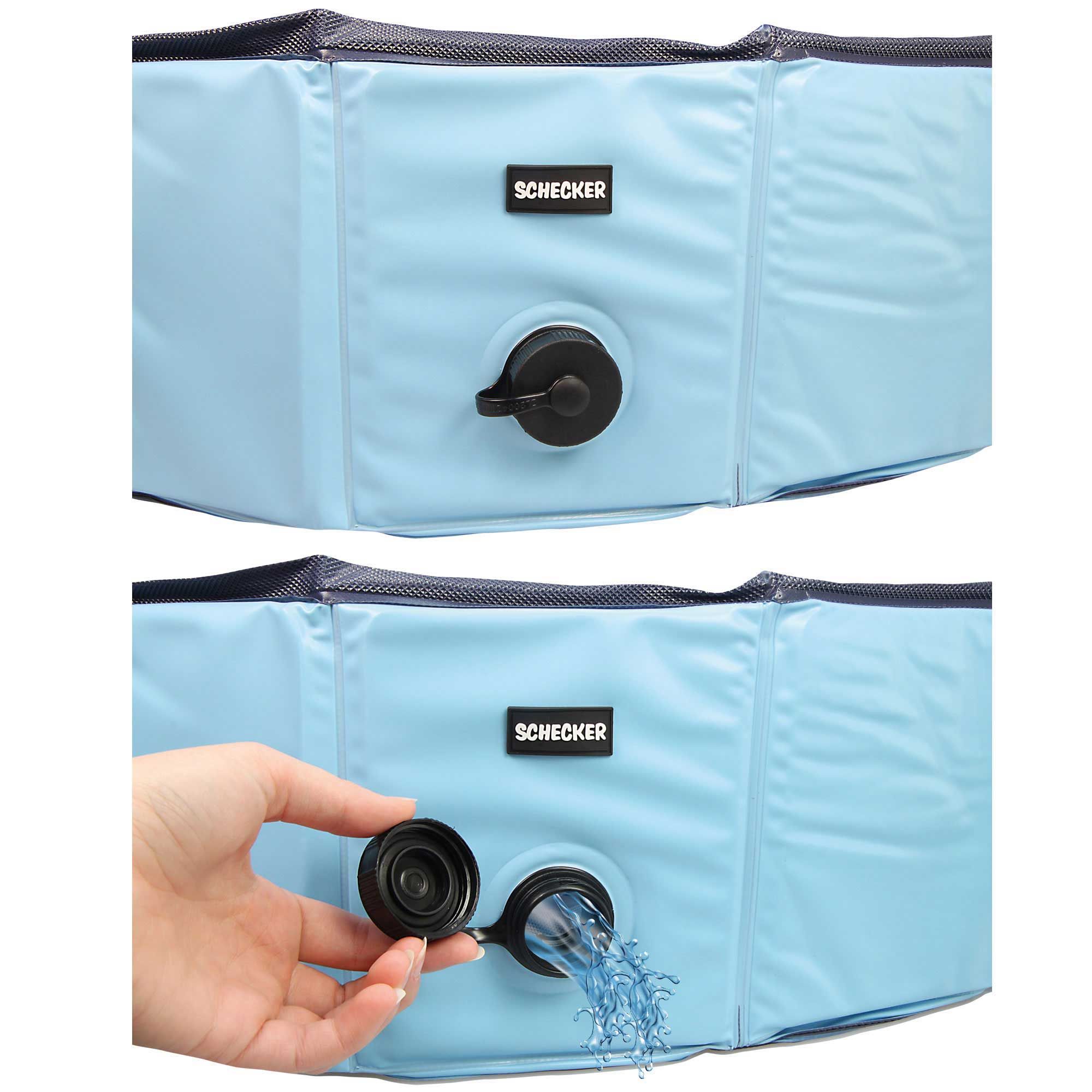Doggy-Pool Planschbecken für Hunde Swimmig Pool 80 cm Durchmesser