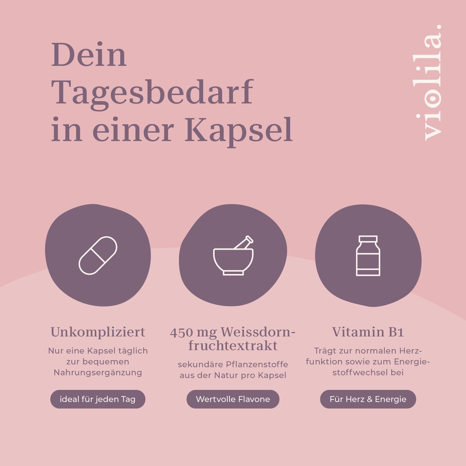 violila Weissdorn Plus Kapseln