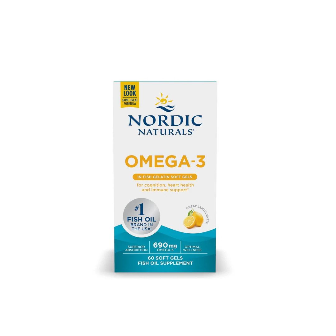 Nordic Naturals Omega-3 - 690 mg Zitrone 60 St